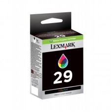 LEXMARK 18C1429E Cartouche 29 d'encre authentique  - Couleur(s) couleur (cyan, magenta, jaune) 