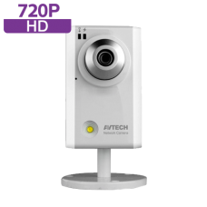 AVTECH AVN314Z/ F40 Caméra de sécurité IP à godets, filaire, HD 720p (1.3M) avec l'objectif de 3,6 mm et la vision de nuit