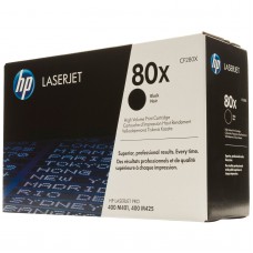 HP CF280X Toner 80X Large Capacity Black LaserJet Pro M401/M425 6.9K Blk Crtg