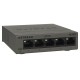 NETGEAR FS305 - Commutateur Fast Ethernet à 5 ports 10/100 Mbps boitier métal