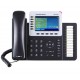 Grandstream GXP2160 est un téléphone VoIP d'entreprise Prend en charge 6 lignes, 6 comptes SIP POE et des conférences vocales à 6 participants.