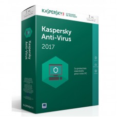 Kaspersky Antivirus 2017 3 Postes