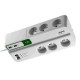 APC Essential SurgeArrest 6 prises avec 2 ports de charge USB, 5 V, 2.4 A, 230 V
