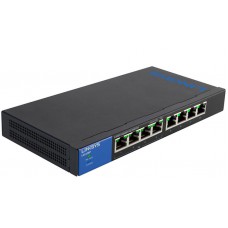 Linksys LGS108P-EU - Linksys Unmanaged Switches PoE 8-port