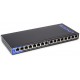 Linksys LGS116P-EU - Linksys Unmanaged Switches PoE 16-port