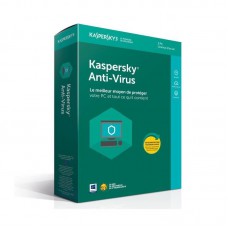 Kaspersky Antivirus 2018 pour 3 postes