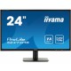 iiyama 24" LED - ProLite X2474HS-B1 1920 x 1080 pixels - 4 ms - Format large 16/9 - Full HD - Dalle VA - HDMI/DisplayPort/VGA - Noir