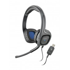  Plantronics Audio 655 USB Multimedia Headset with Noise Canceling Microphone - Compatible with PC and Mac