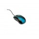 ROT18991076 VALUE Souris optique, 2 touches, scroll, USB, bleu câble: 1,40 m