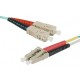 Câble fibre optique multimode OM4 50/125 SC/LC (12 mètres)