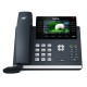 YEALINK SIP-T46S Téléphone IP Gigabit 2Ports, Écran couleur de 4,3,16 comptes SIP ultra élégant
