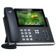 Yealink SIP-T48S Téléphone IP Écran tactile couleur 7", 2Ports Gigabit, Poe,16 comptes SIP, Wifi ultra élégant