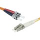 Câble fibre optique multimode OM1 62.5/125 ST/LC (3 mètres)
