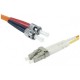Câble fibre optique multimode OM2 50/125 ST/LC (1 mètre)