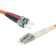 Câble fibre optique multimode OM2 50/125 ST/LC (2 mètres)