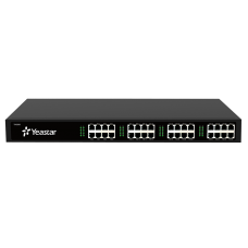 Yeastar TA3200 fournit 32 ports FXS de téléphones analogiques, des télécopieurs et des systèmes PBX vers IP