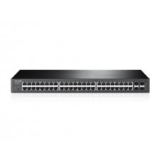 TP-LINK T1600G-52TS (TL-SG2452) Smart Switch JetStream administrable 48 ports Gigabit plus 4 emplacements SFP