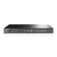 TP-LINK TL-SG3424P Switch JetStream™ administrable niveau 2 24 ports Gigabit PoE avec 4 emplacements combinés SFP