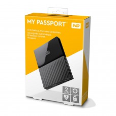 Western Digital WDBYFT0020BBK-WESN 2TB WD Noir My Passport Portable External Hard Drive USB3.0