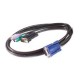 Câble pour KVM analogique, 1,8m, PS/2(AP5250)