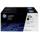 HP 53X 2-pack High Yield Black Original LaserJet Toner Cartridges