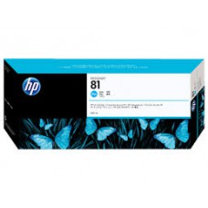 HP 81 680-ml Cyan DesignJet Dye Ink Cartridge