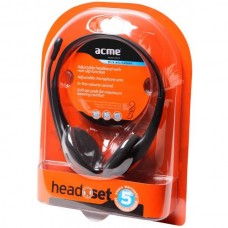 ACME Casque avec micro integré HM07, Longeur: 200cm