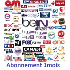 Abonnement IPTV 1 mois compatible PC - Android - MAG - IOS - Enigma 2