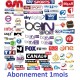 Abonnement IPTV 1 mois compatible PC - Android - MAG - IOS - Enigma 2