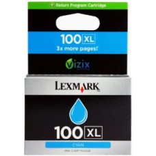 LEXMARK Cartouche Cyan 100XL
