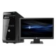 HP 3500MT i3-3240 4GB  500GB W8dgW7p64 1Yr Wty + Ecran 20" 