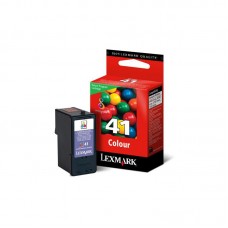 LEXMARK 18Y0141E Cartouche N°41 Origine- 3 couleurs (Cyan, Magenta, Jaune).