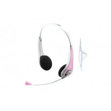 Casque Micro INSONIC CHAT en couleur rose