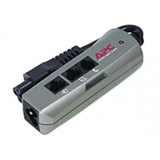 APC Limiteur de surtension d'ordinateur portable APC pour lignes CA, téléphonique et réseau, connecteur à 3 broches, 100-240 V, EMEA