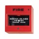 Bris de glace adressable réarmable avec isolateur