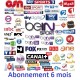 Abonnement IPTV 6 mois compatible PC - Android - MAG - IOS - Enigma 2