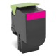 Lexmark 70C80M0 1000pages Magenta cartouche toner et laser