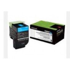 Lexmark 708XC Cyan Extr High Yield Return Progr Toner 4000pg