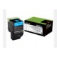 Lexmark 708XC Cyan Extr High Yield Return Progr Toner 4000pg