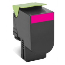 Lexmark 80C80M0 1000pages Magenta cartouche toner et laser