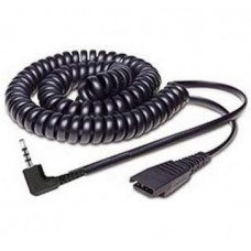 Jabra casque QD cord, coiled,Mod plug