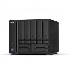 QNAP TS-H973AX-8G Serveur NAS 9 Baies – Processeur AMD Ryzen Embedded V1500B 4-core/8-thread 2,2 GHz, 8 Go RAM DDR4 SODIMM