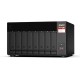 QNAP TS-873A-8G Serveur NAS 8 Baies – Processeur AMD Ryzen V1500B 4-core/8-thread 2,2 GHz, 8 Go RAM DDR4 SODIMM