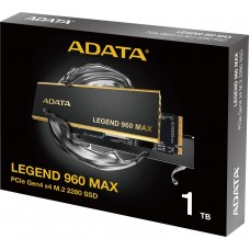 Disque Dur Interne SSD ADATA LEGEND 960 MAX – PCIe Gen4 x4 M.2 2280 – 1 To (ALEG-960M-1TCS)