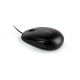 ACME Mini Souris Optique USB, 1000dpi, Noir, Cable: 120cm, MS10