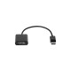 HP DisplayPort to DVI-D Adapter - Adaptateur DisplayPort - 19 cm (FH973AA)