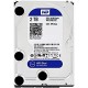 WD Blue 2 To SATA 6Gb/s 64 Mo Disque dur 3.5" 2 To 5400 RPM 64 Mo Serial ATA 6Gb/s - WD20EZRZ