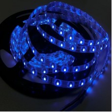 Le ruban LED Extérieur Bleu 60 LED/m est adhésif, flexible et waterproof IP68