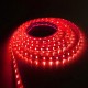 Le ruban LED Extérieur Rouge 60 LED/m est adhésif, flexible et waterproof IP68.