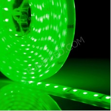 Le ruban LED Extérieur Vert 60 LED/m est adhésif, flexible et waterproof IP68
